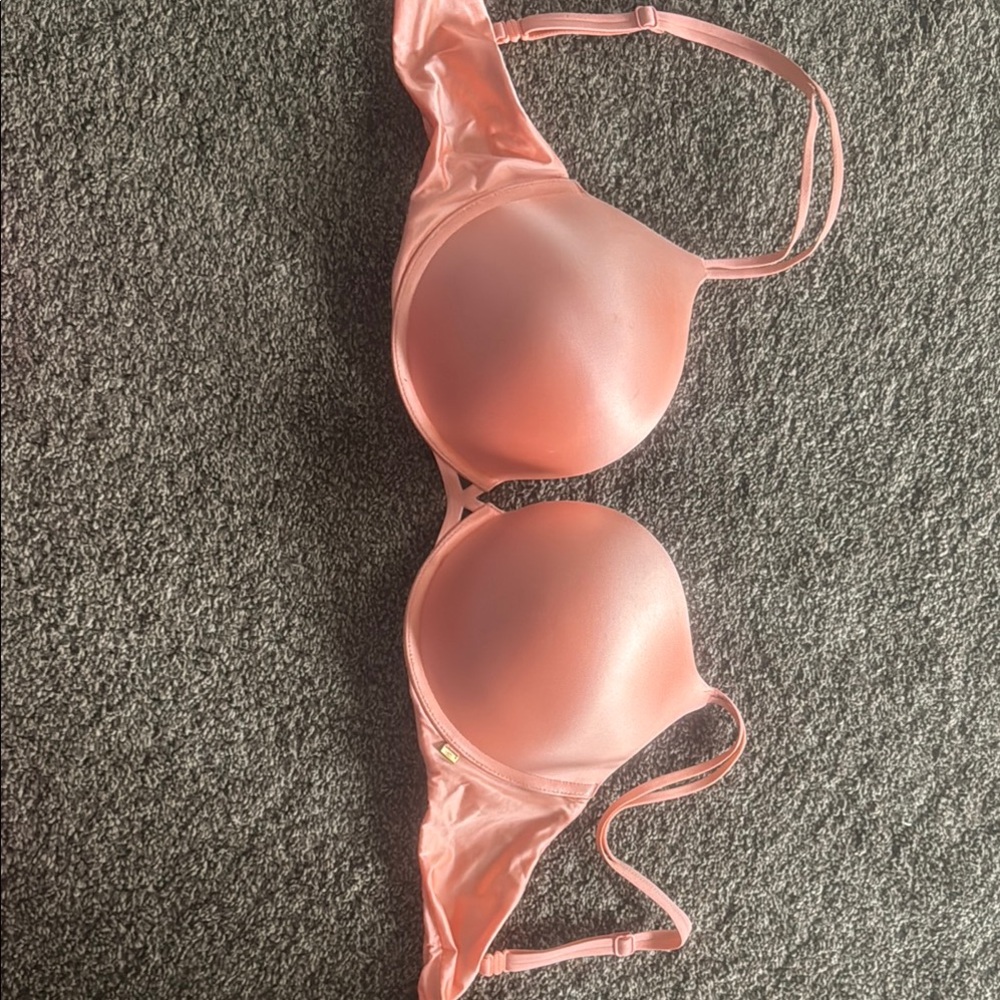 Victoria's Secret Peach Padded Bra with Underwire